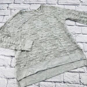 Tasc The Breakers Palm Beach Grey Camo Long Sleeve T Shirt Women's XS